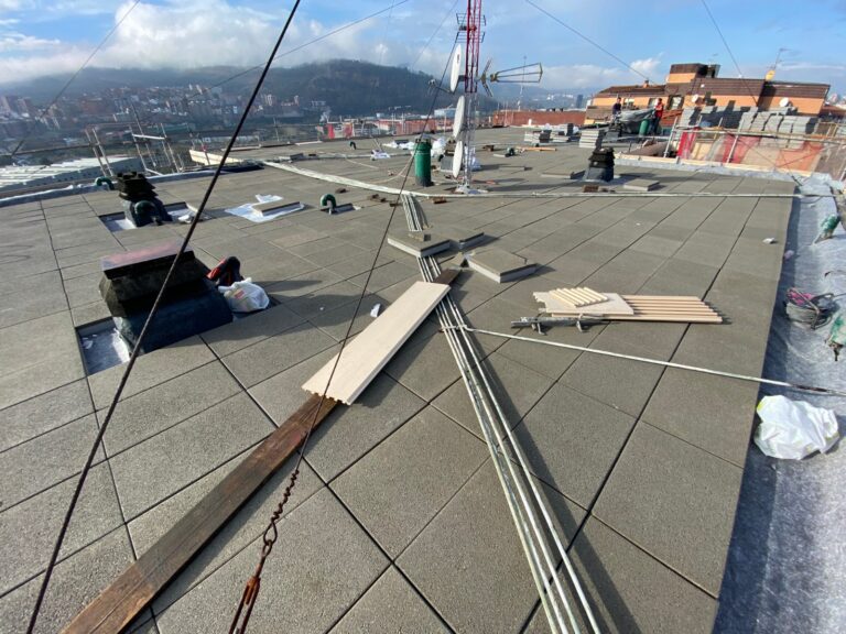 Impermeabilización Cubierta San Antonio, Etxebarri